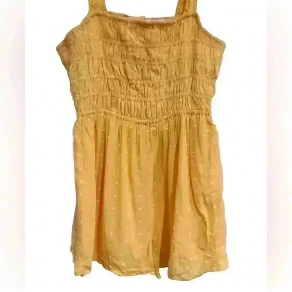 Urban Outfitters Cleo Embroidered Tie-Back
Romper Dress Yellow S - Picture 3 of 13
